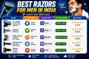 Best Razors for Men in India