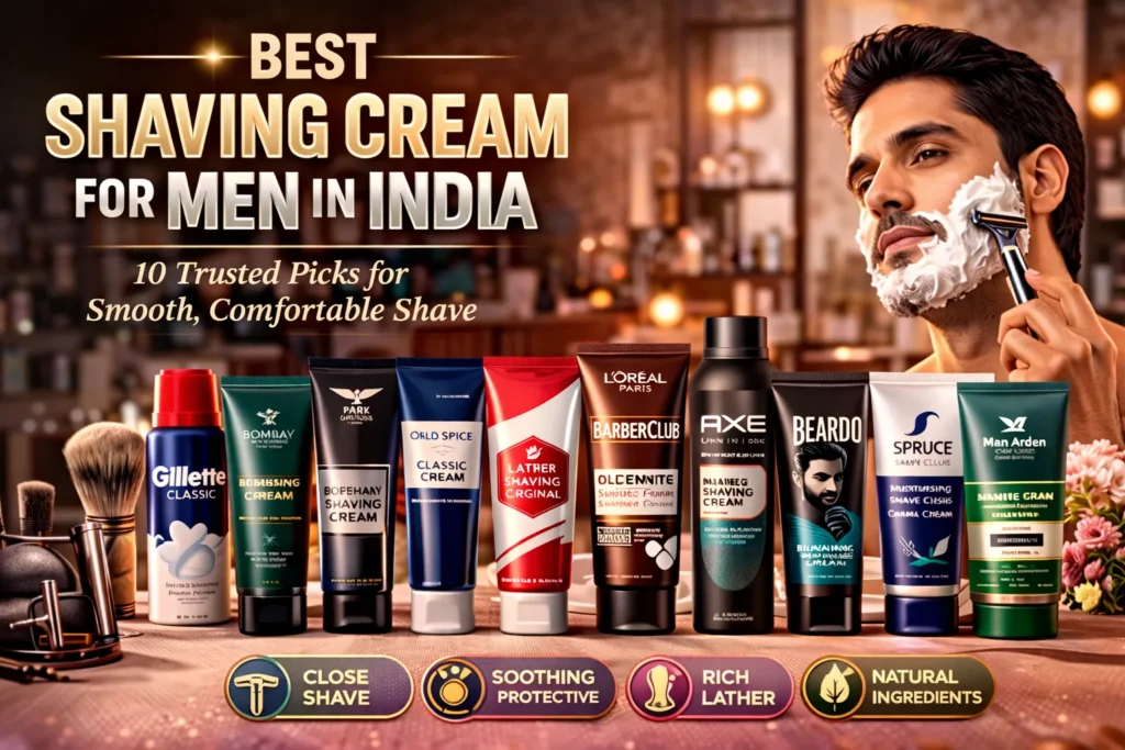 Best Shaving Cream for Men in India 2026