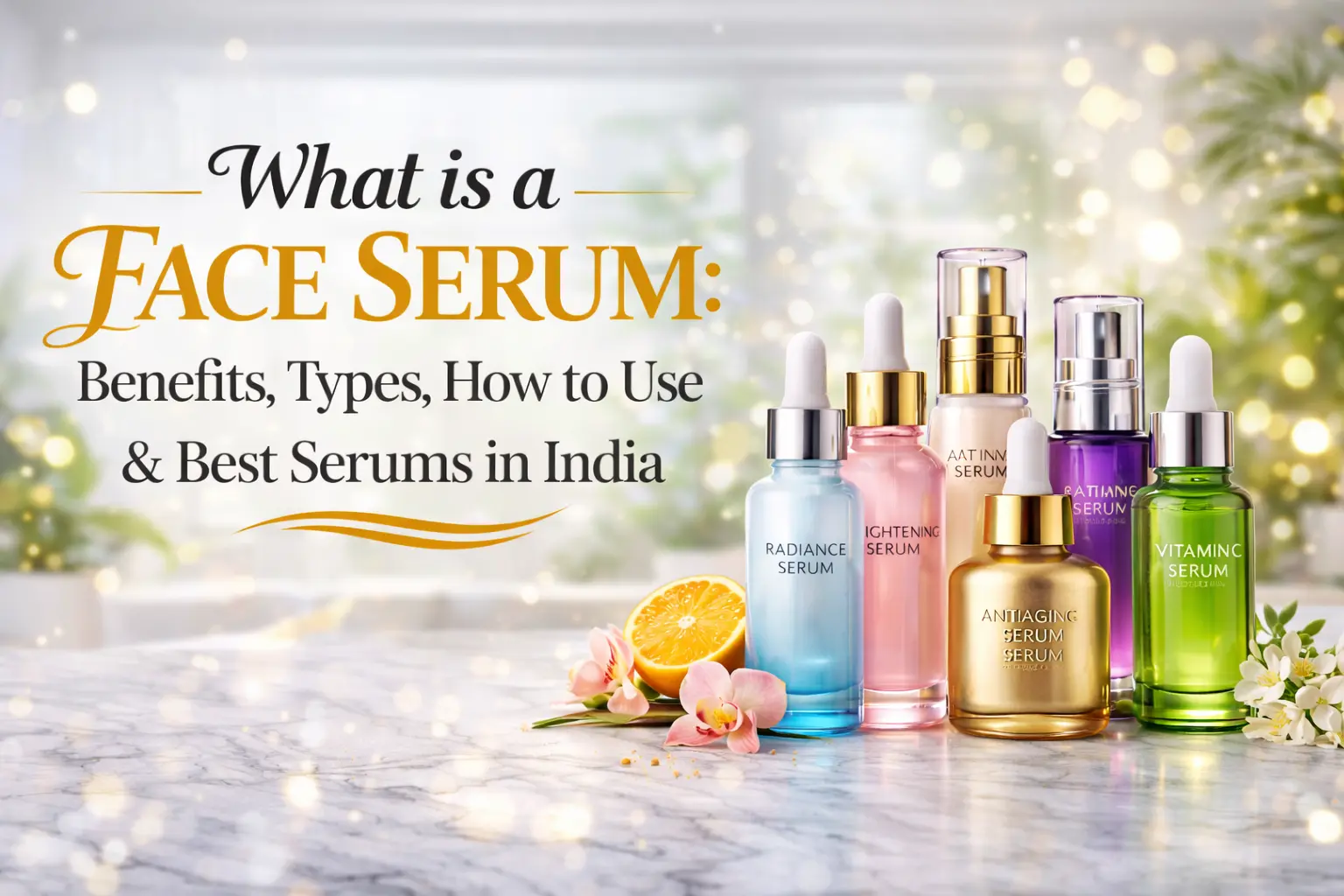What is a Face Serum: Benefits, Types, How to Use & Best Serums in India